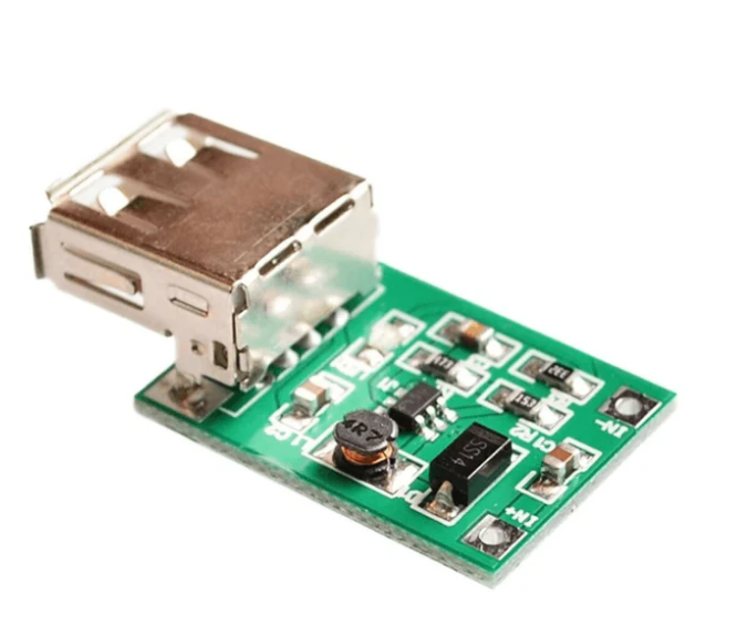 Mini DC-DC Boost Converter 0.9V-5V to 5V 600MA USB Output charger Step-Up Power Module