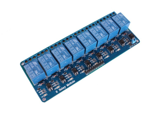 5v-8 channel  /  8 Channel Isolated 5V 10A Relay Module opto coupler For Arduino PIC AVR DSP ARM