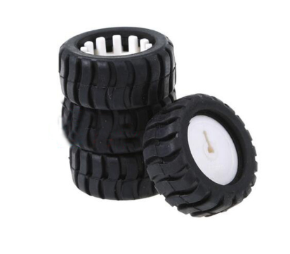 3PI miniQ Car wheel Tyre 44mm N20 DC Gear Motor Wheel