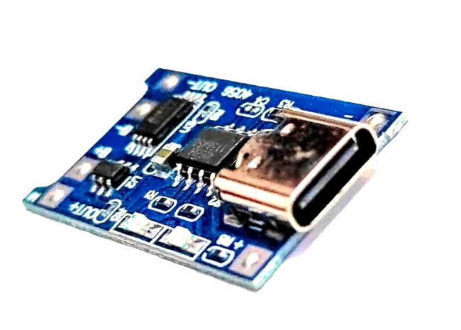 TP4056 Adjustable 1A Li-ion lithium Battery Charging Module with Overcurrent Protection – Type C Port