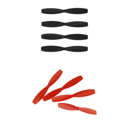 55mm (2.2inch) Blade Propeller Propeller for 6x15mm, 7x20mm 8.5x20mm Coreless Motor DIY Micro Quadcopter - Red,Black