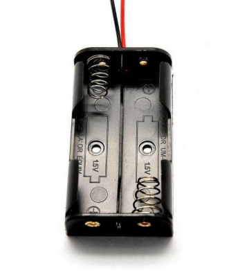 2 x 1.5V AA Battery Holder Without Cover