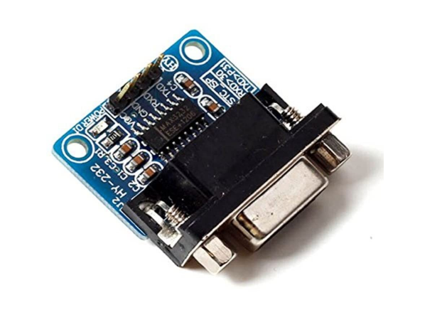 RS232 to TTL Serial Port Converter DB9 MAX3232 Connector Module