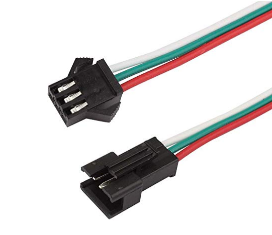 JST SM 3 pin male & female pair connector