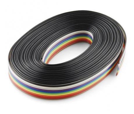 Multicolor Flat Ribbon Cable 10 wire per 1 meter