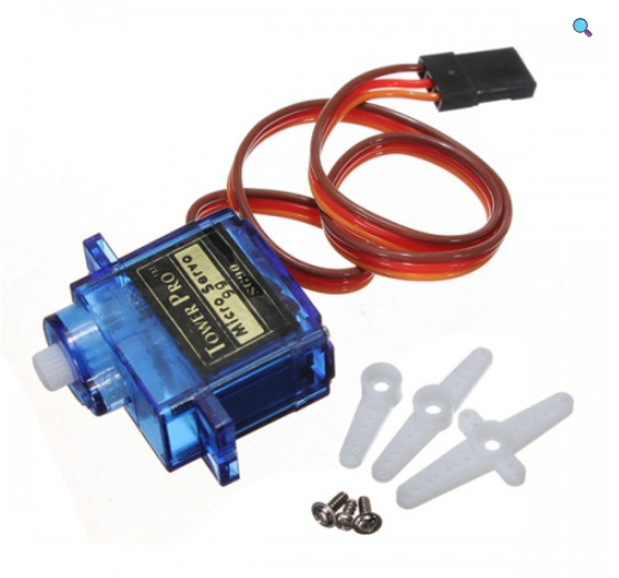 TowerPro SG90 Mini Servo – 180 degree Rotation – Standard Quality