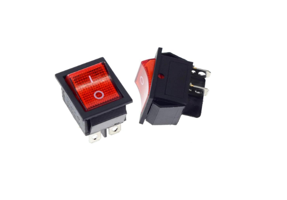 On-Off Rectangle Rocker Switch