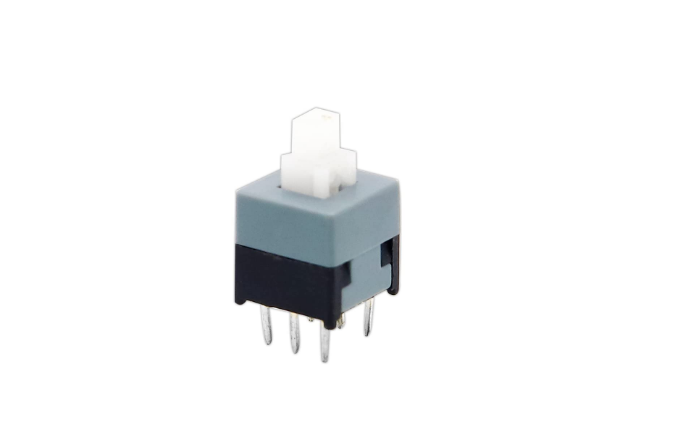 6 Pin DPDT Self-Lock lock Push Switch