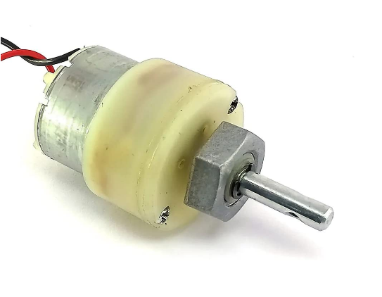 100 rpm heavy duty geared DC motor