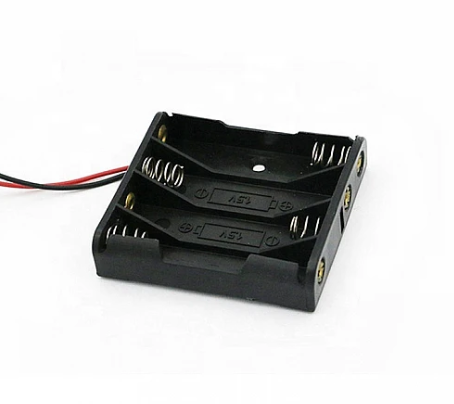 4 x 1.5V AA Battery Holder without Cover