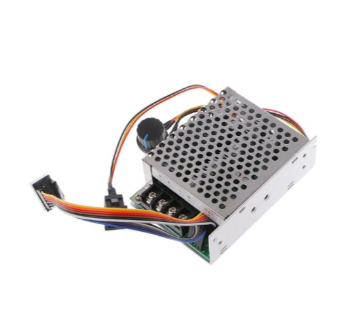 12V 24V 36V 40A PWM DC Motor Speed Controller Forward Reverse Adjustable Knob Switch with Case