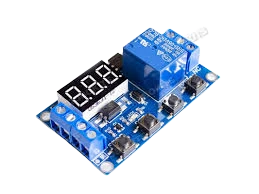 6-20V 1-Channel Power Relay Module with Adjustable Timing Cycle
