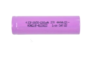 3.7V 1200 mah li-ion cell -18650