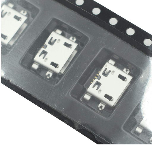 SMD 5 Pin B Type Female USB data transfer charging Connector