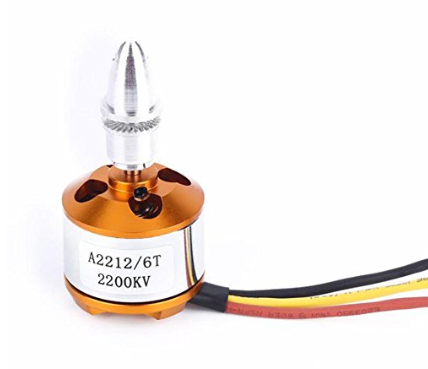 A2212 6T 2200KV Brushless Motor for Drone (Soldered Connector)