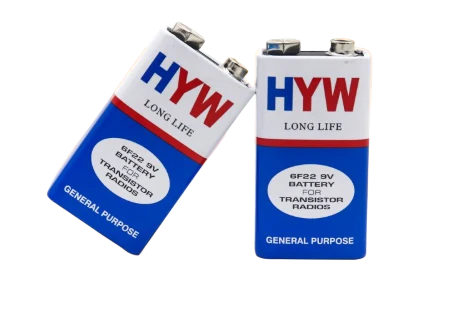 9V 6F22M Hi-Watt Non rechargeable heavy duty battery