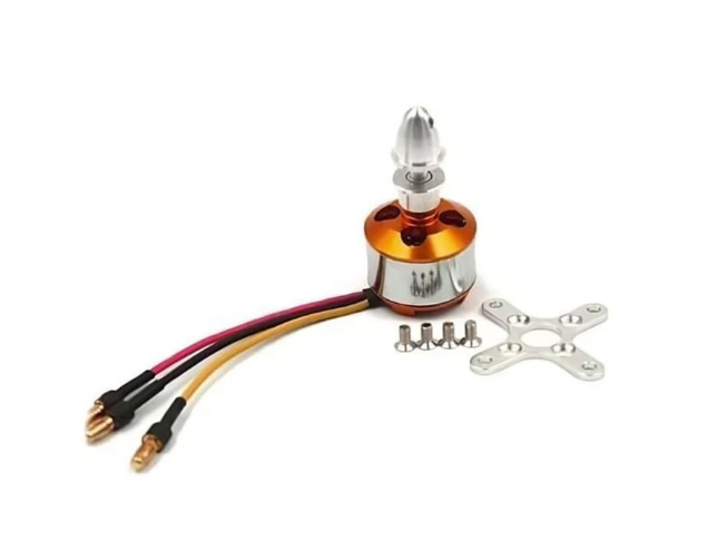 A2212 10T 1400KV Brushless Motor for Drone (Soldered Connector)
