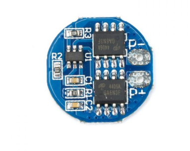 HX-2S-A2 Circular 2S 8.4V BMS 18650 Lithium Battery Protection Plate - Round