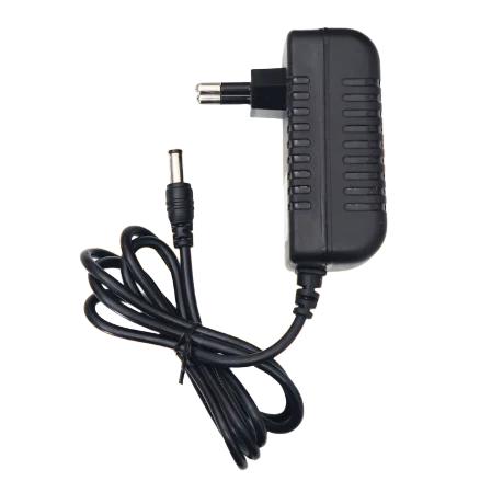 12V 1.5A DC Power supply adapter with 5.5mm x 2.5mm male plug pin connector