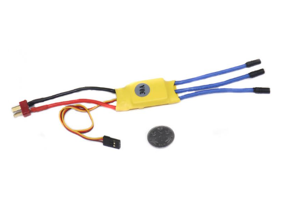 Standard 30A BLDC ESC Electronic Speed Controller with Connector
