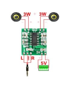 PAM 8403 ~5v 3Watt 2-Channel Stereo Audio Amplifier