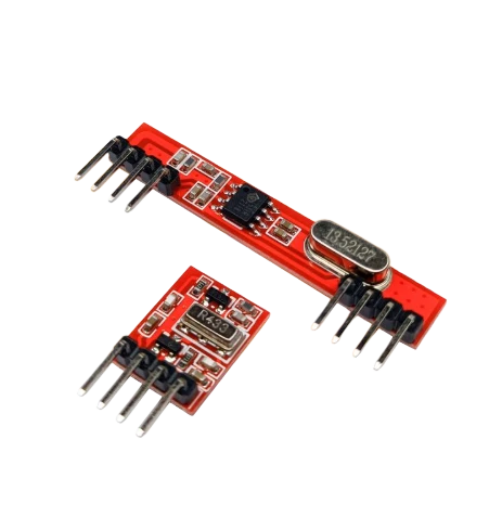 433MHz RF Transmitter and Receiver Wireless Module Kit