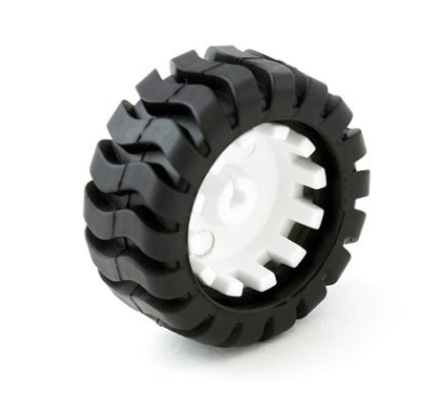 3PI miniQ Car wheel Tyre 44mm N20 DC Gear Motor Wheel