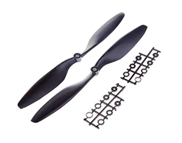 Propellers7038(7X3.8) Carbon Nylon Props Black 1CW+1CCW-1pair