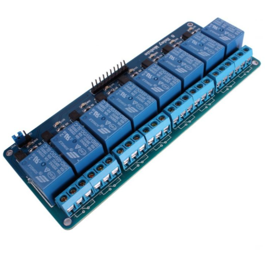 5v-8 channel  /  8 Channel Isolated 5V 10A Relay Module opto coupler For Arduino PIC AVR DSP ARM