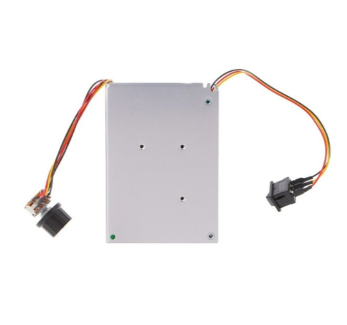 12V 24V 36V 40A PWM DC Motor Speed Controller Forward Reverse Adjustable Knob Switch with Case