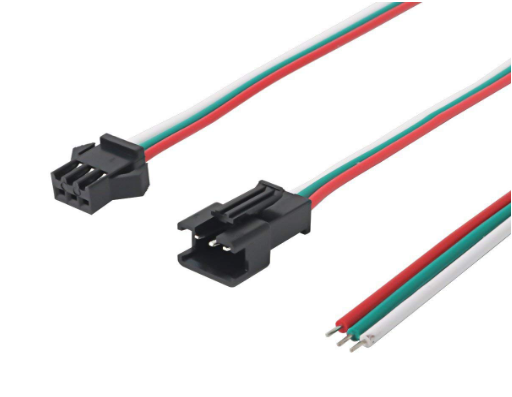 JST SM 3 pin male & female pair connector