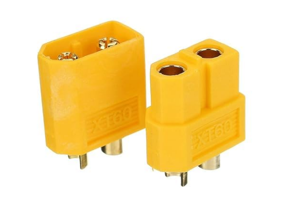 Male female xt60 connectors
