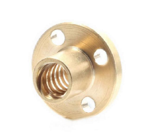 3d Printer CNC Lead Copper Nut for 8mm Screw