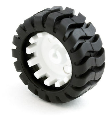 3PI miniQ Car wheel Tyre 44mm N20 DC Gear Motor Wheel