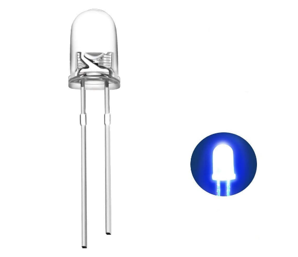 LED Blue - Transparent