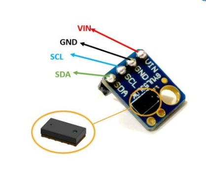 VL53L0X TOF Based LIDAR Laser Distance Sensor