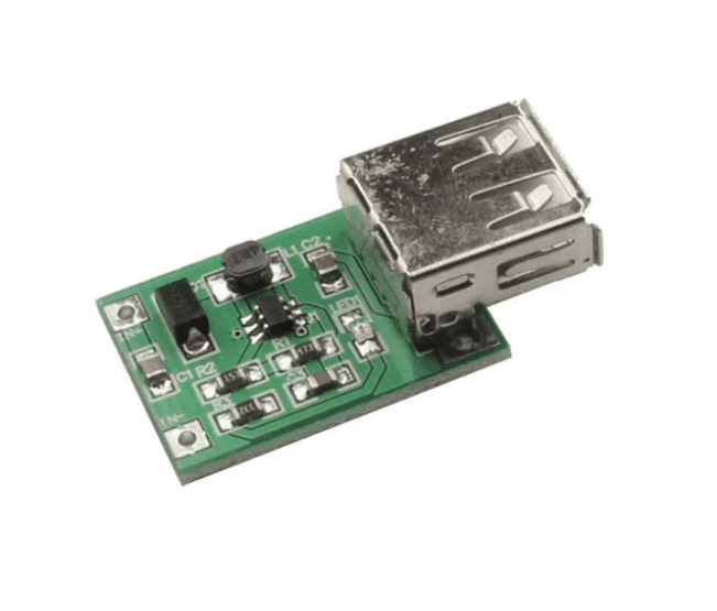 Mini DC-DC Boost Converter 0.9V-5V to 5V 600MA USB Output charger Step-Up Power Module