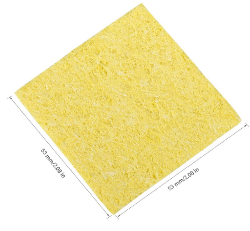 Soldering cleaning sponge