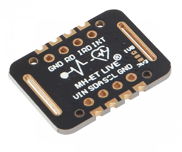 MAX30102 Heart Rate and Pulse Oximeter Sensor Module (Black)