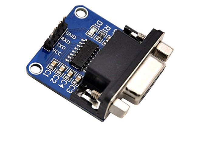 RS232 to TTL Serial Port Converter DB9 MAX3232 Connector Module