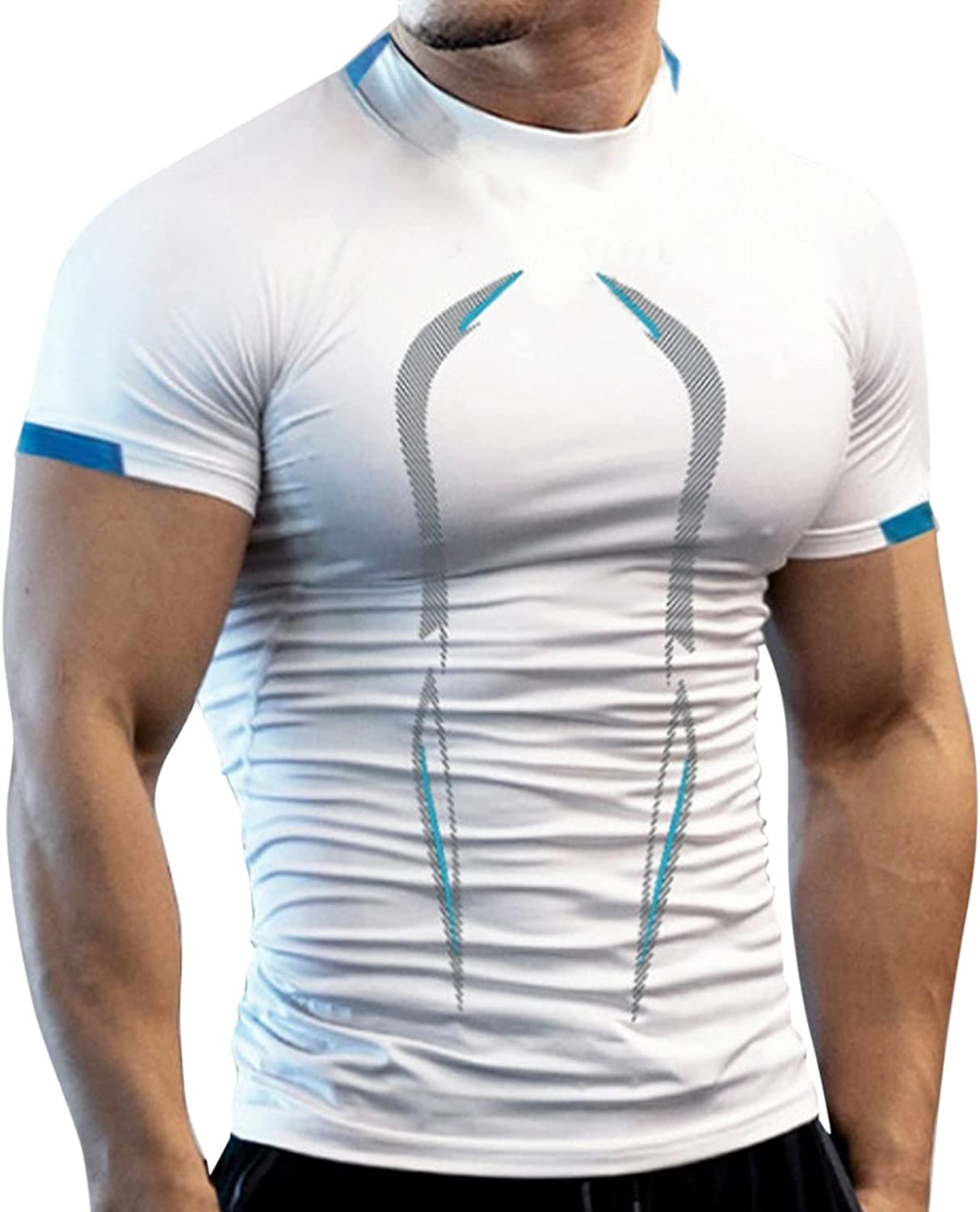 Camiseta Deportiva Transpirable Blanca sin Estampar