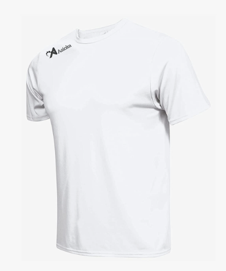 ASIOKA 130/16 Camiseta Blanca No Fit Sin Stampar