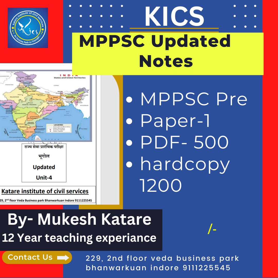 MPPSC Pre updated notes