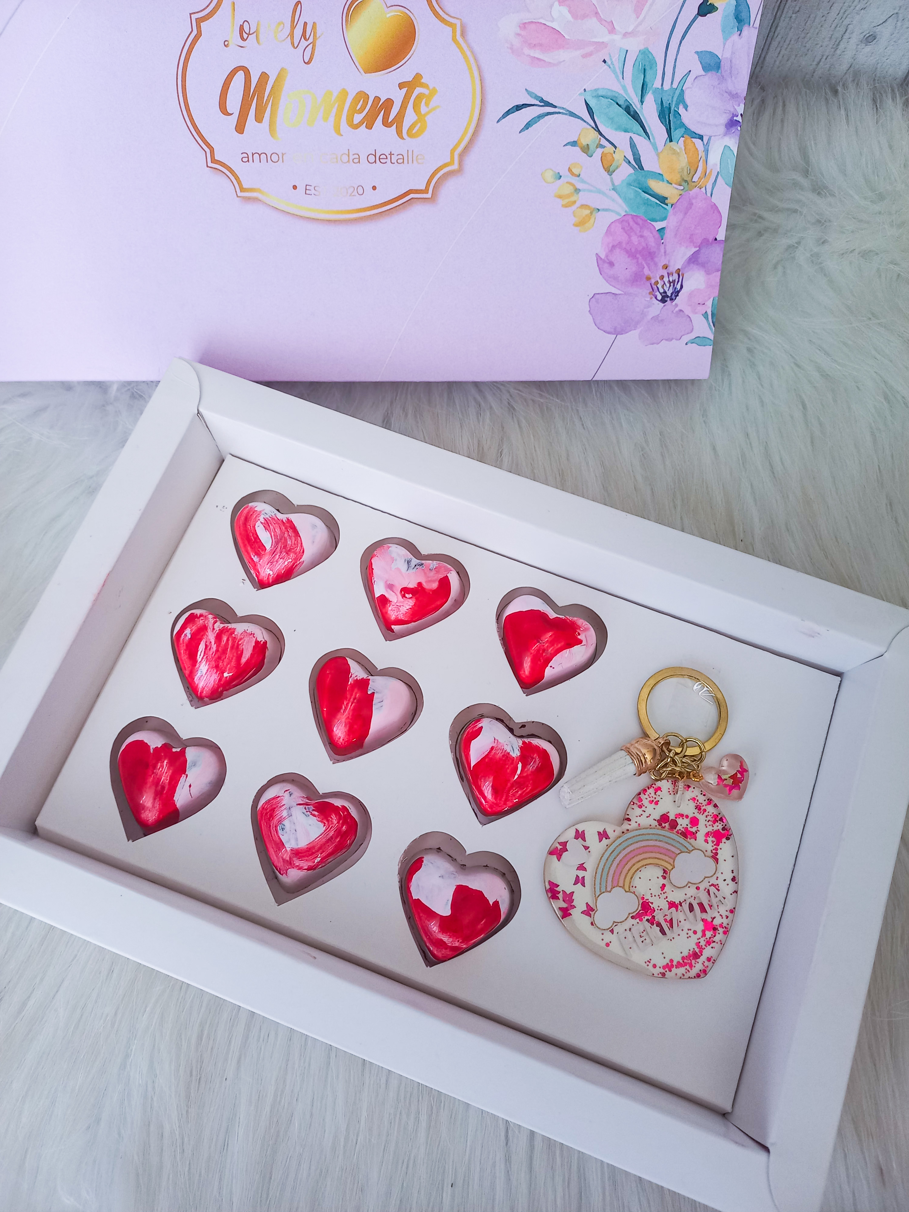 Bombones de Chocolate - Ella - Caja x 9