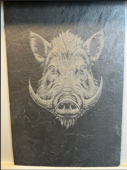 Gravure sur Ardoise 