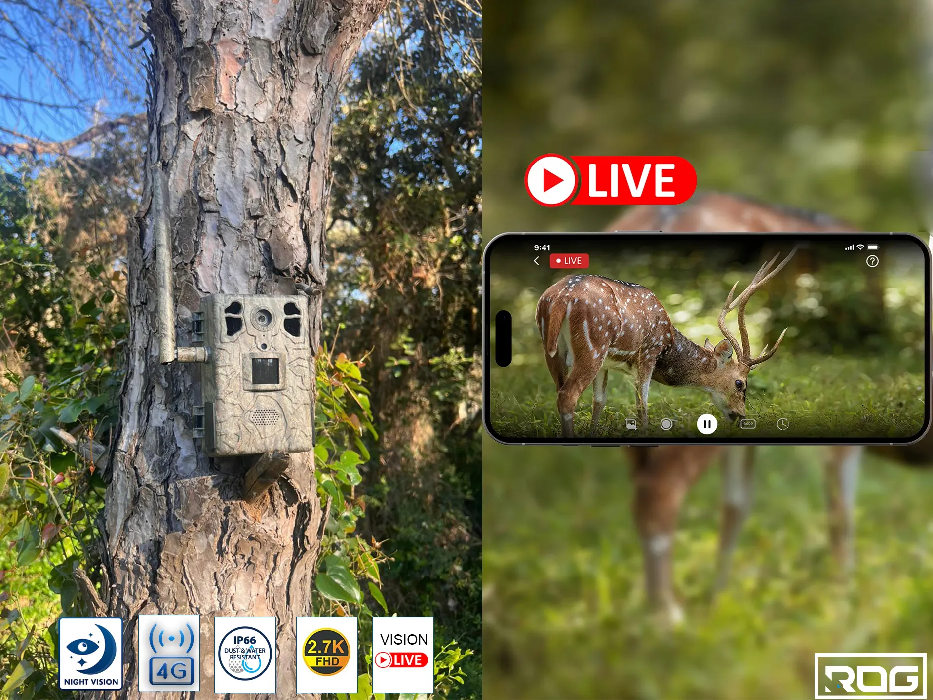 Pack Premium Caméra RoG Visio Live V2