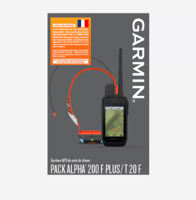 Pack collier GPS Alpha 200 F plus et collier T20 F