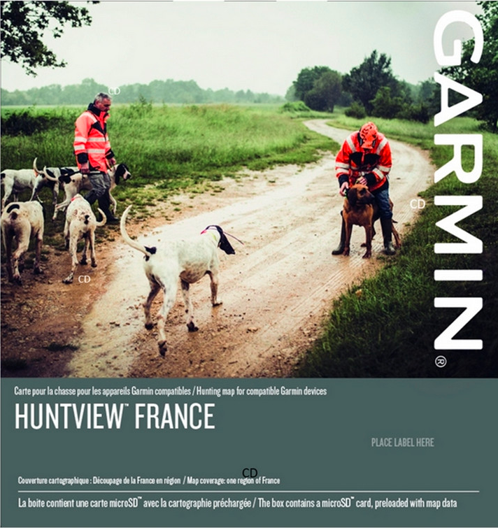 Carte Garmin Huntview France – Nord Ouest