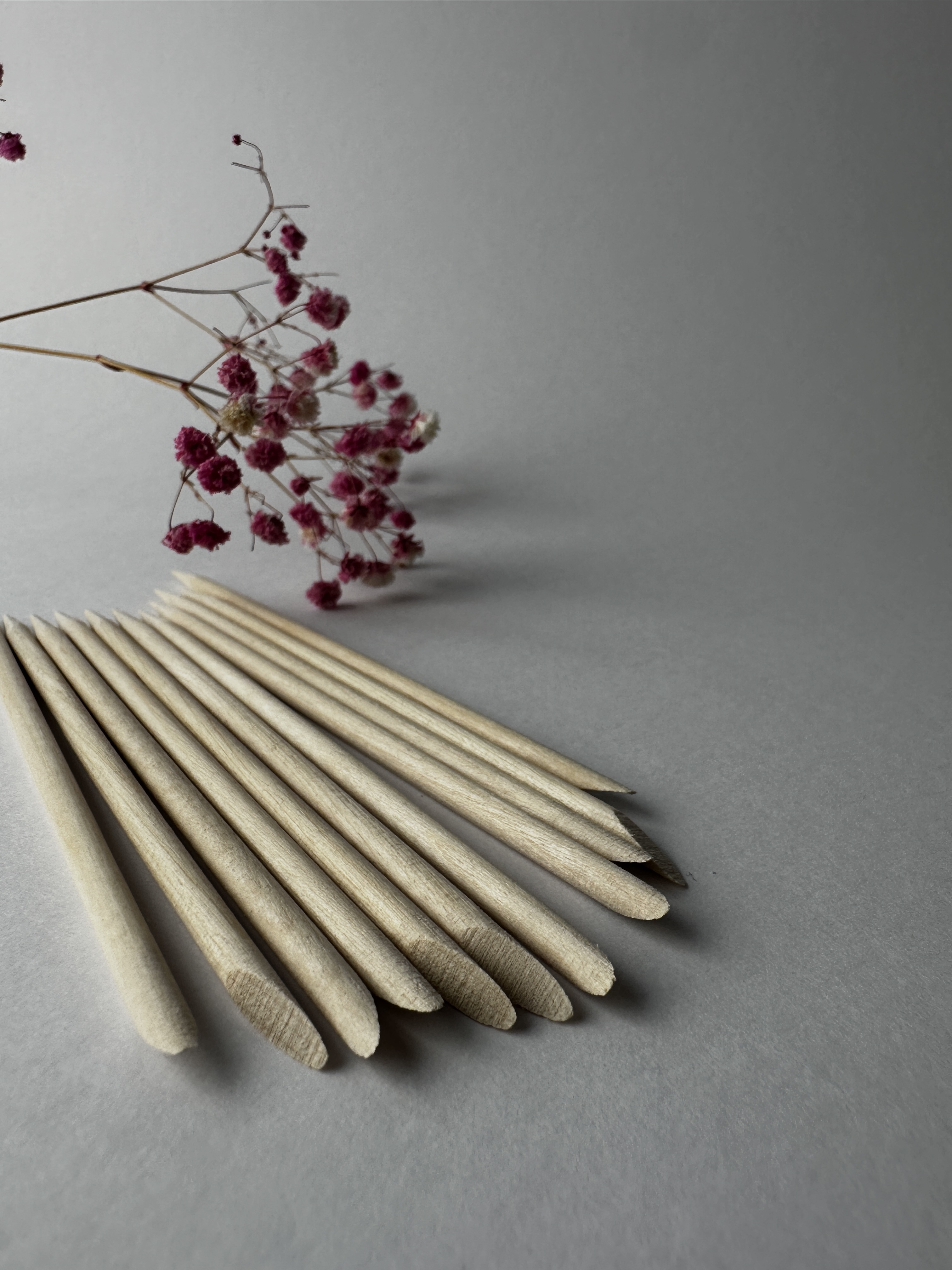 Orange sticks 11 cm 50 pcs