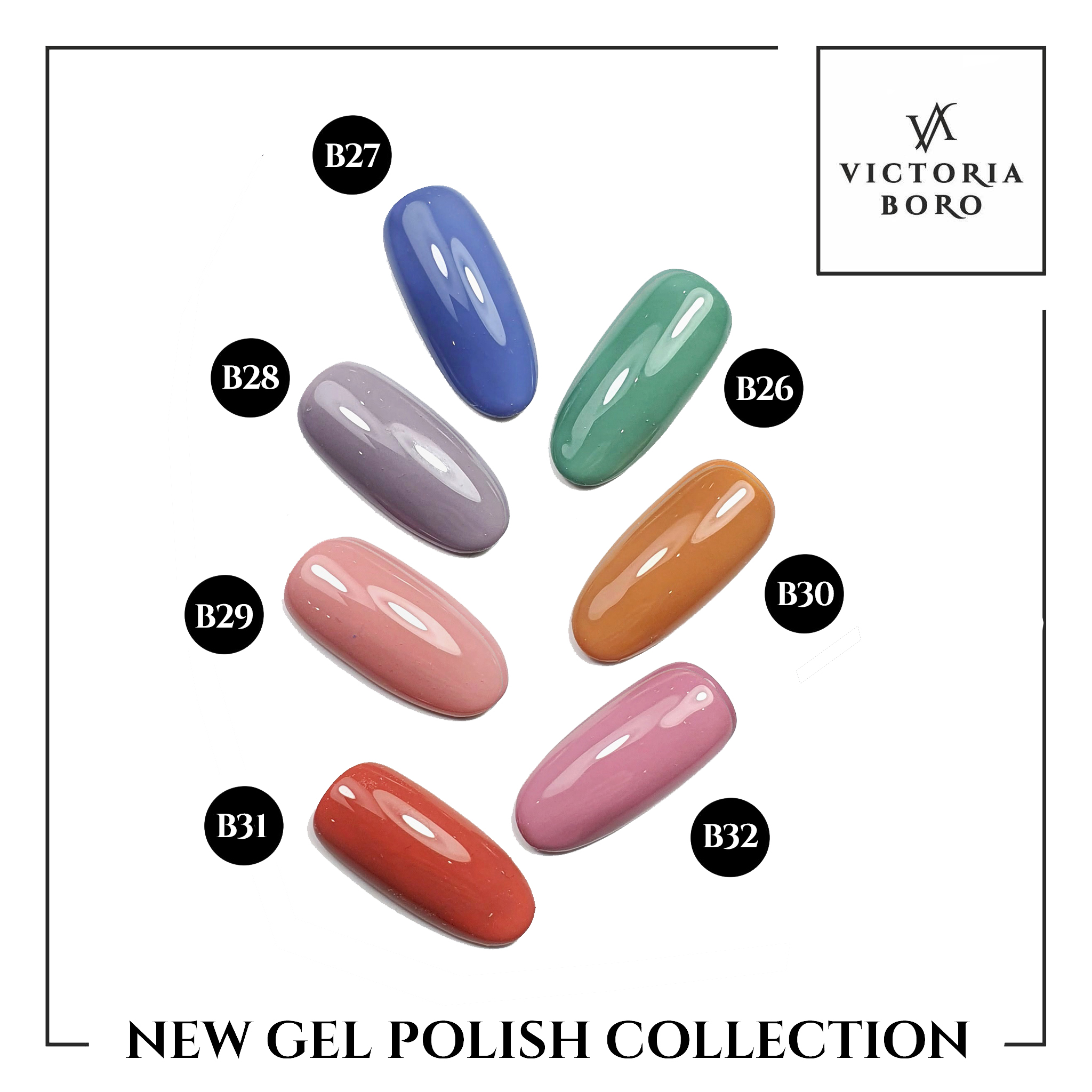 Soak off gel polish B31 7ml